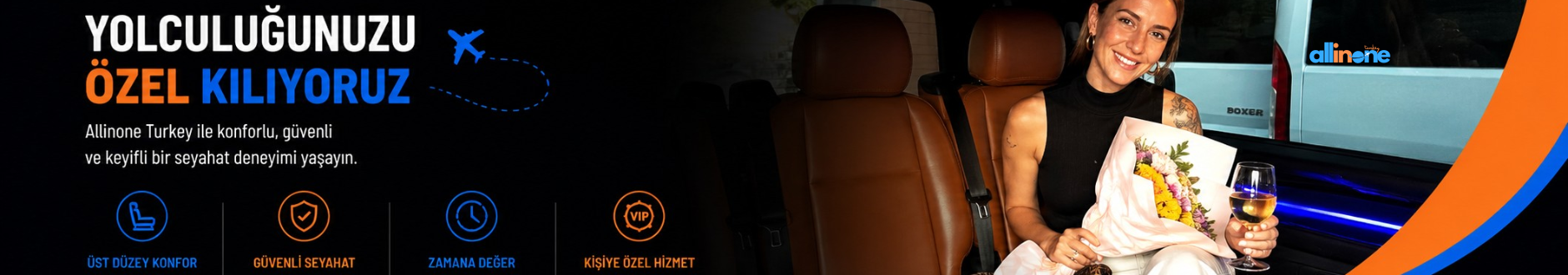 Dalaman Havalimanı özel VIP transfer aracı